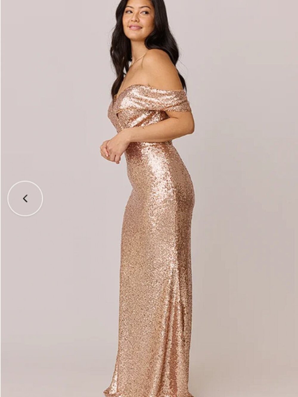 Bardot Cabernet Sequin Dress